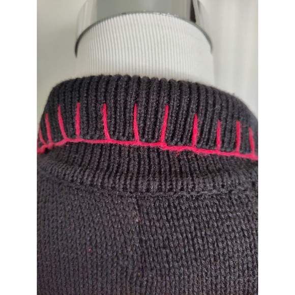 Vintage Heirloom Collectibles Snowman Ugly Christmas Full Zip Sweater Size XL - Picture 6 of 13